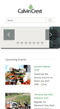 Mobile Screenshot of calvincrest.com